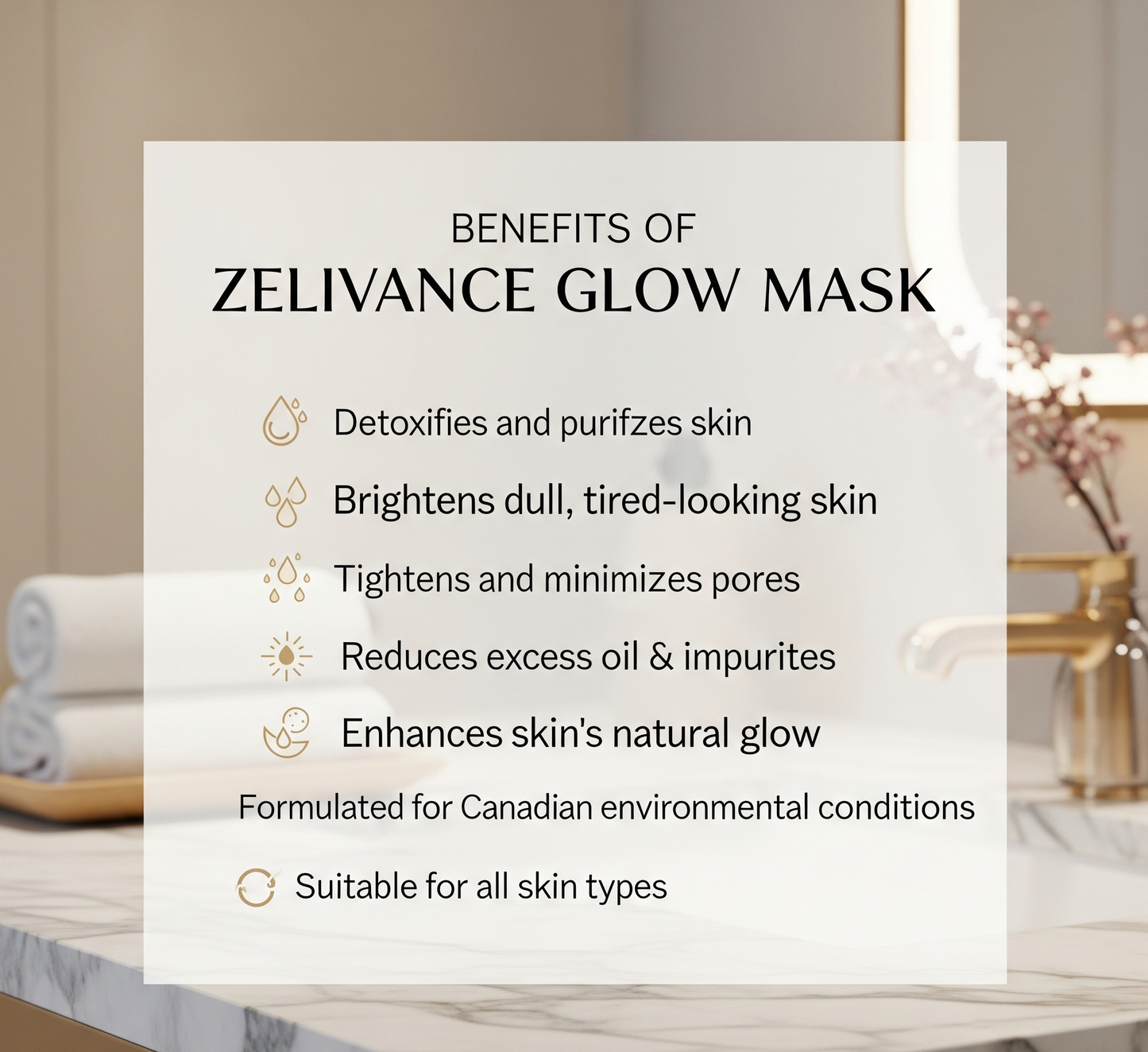 Glow Mask – Brightening Clay Mask for Detox & Radiance