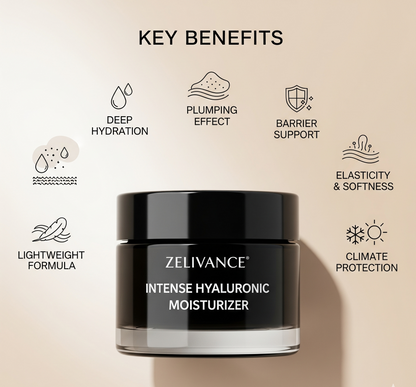 Hyaluronic Moisturizer – Deep Hydration & Skin Plumping Cream
