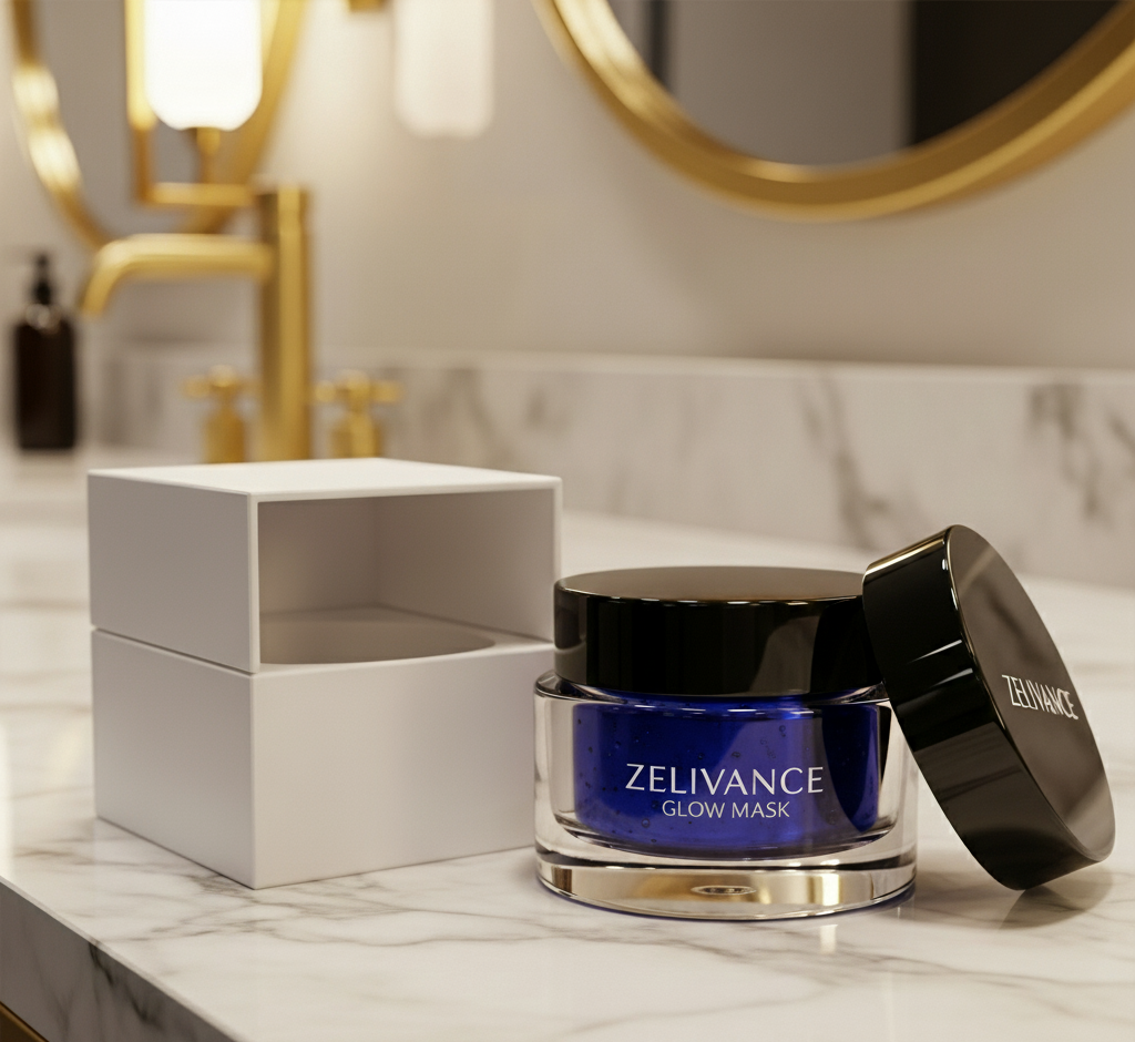 Glow Mask – Brightening Clay Mask for Detox & Radiance