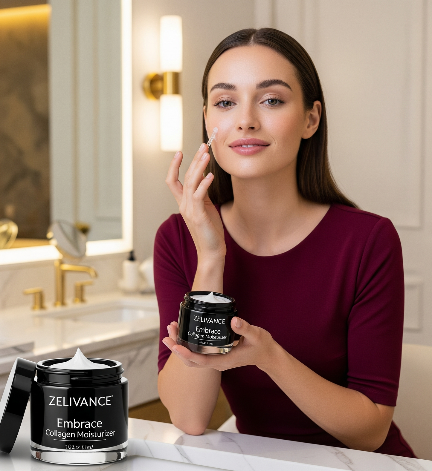 Zelivance Embrace Collagen Moisturizer | Firming & Hydrating Face Cream | Canada